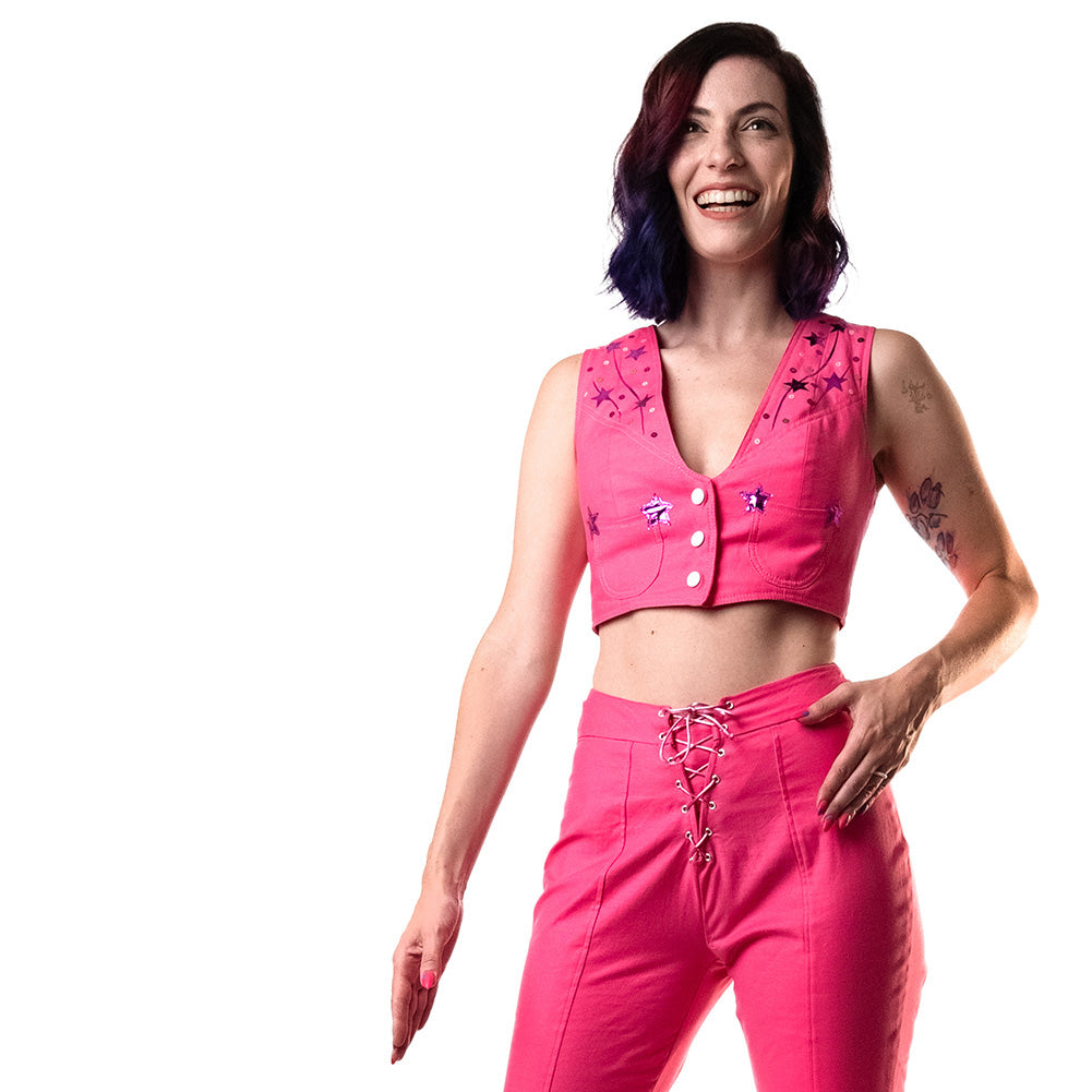 Stretch Cotton Sateen - Pink - Mood Exclusive Carlos Collection - Blog