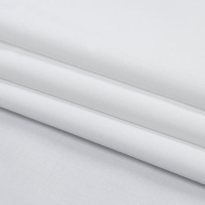 Stretch Cotton Sateen - White - Mood Exclusive Carlos Collection