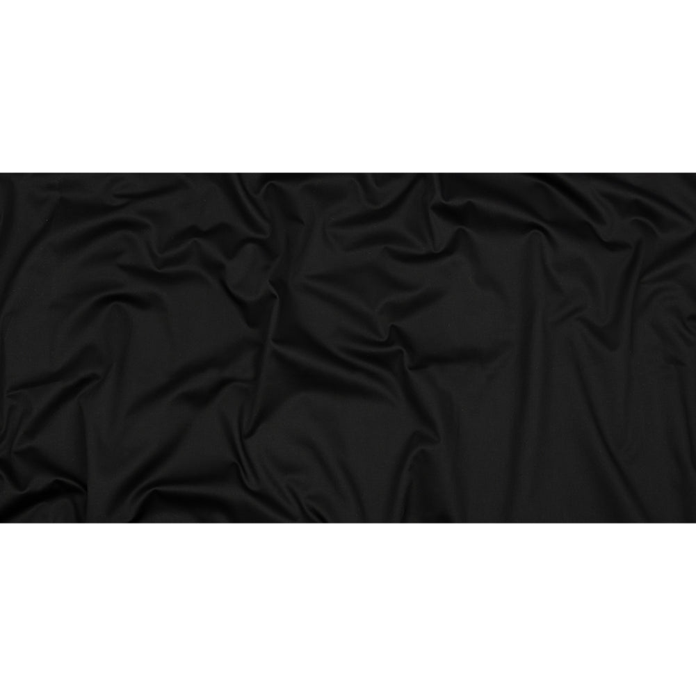 Stretch Cotton Sateen - Black - Mood Exclusive Carlos Collection - Full
