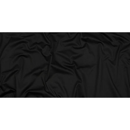 Stretch Cotton Sateen - Black - Mood Exclusive Carlos Collection