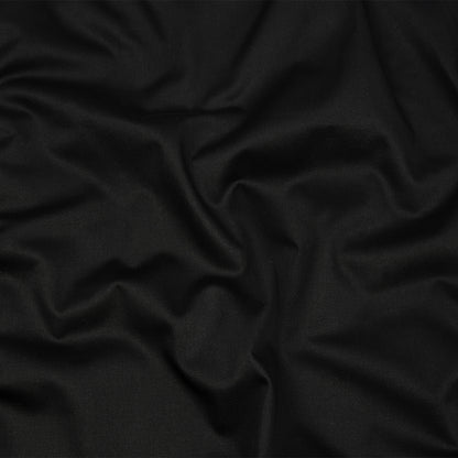 Stretch Cotton Sateen - Black - Mood Exclusive Carlos Collection