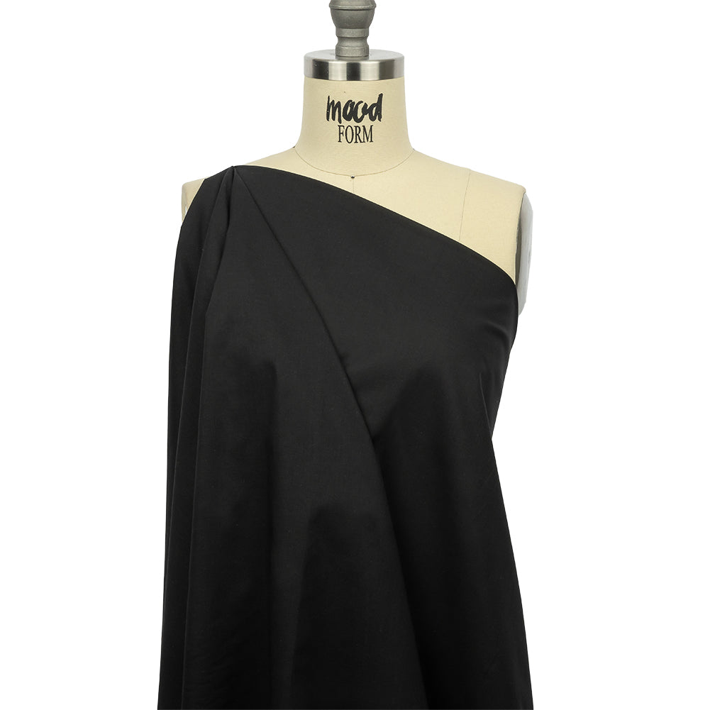 Cotton Voile - Black - Mood Exclusive Farley Collection - Drape
