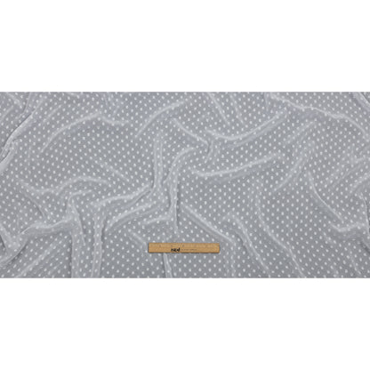Polyester Swiss Dot - White - Mood Exclusive Annamae Collection Full