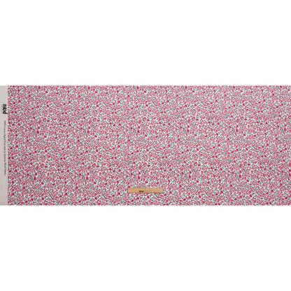 Cotton Poplin - Pink Floral - Botanical Stroll Print - Mood Exclusive Secret Garden Collection