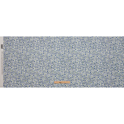 Cotton Voile - Blue Floral - Botanical Stroll Print - Mood Exclusive Secret Garden Collection