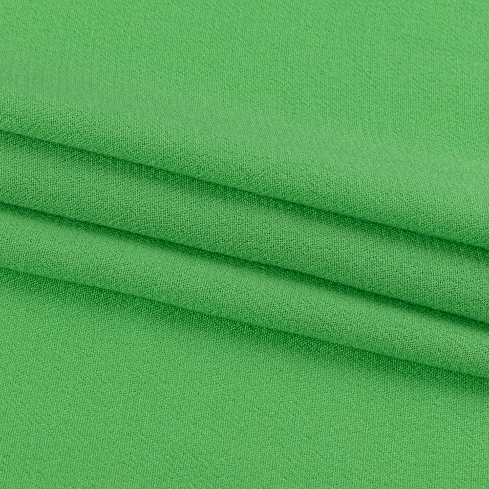 Sustainable Viscose Crepe - Summer Green - Mood Exclusive Arlo Collection - Folded