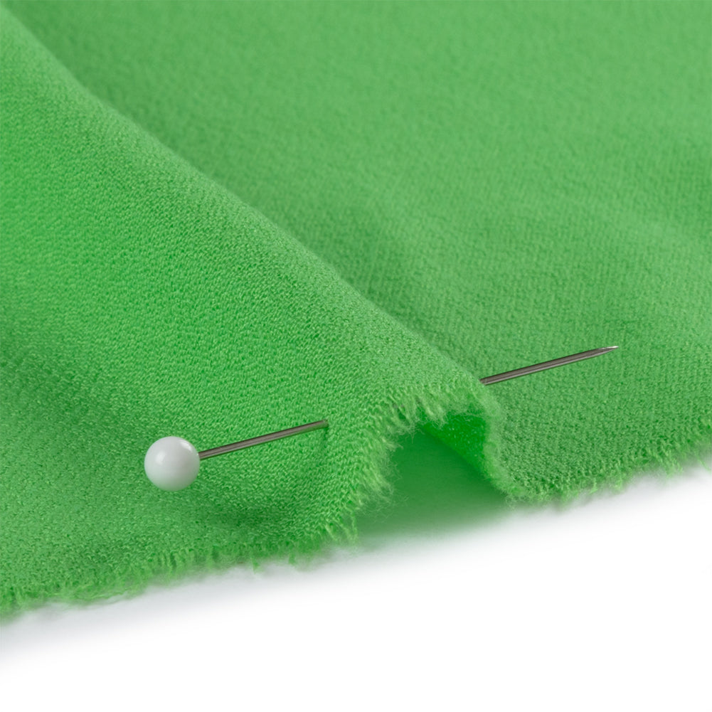 Sustainable Viscose Crepe - Summer Green - Mood Exclusive Arlo Collection - Detail