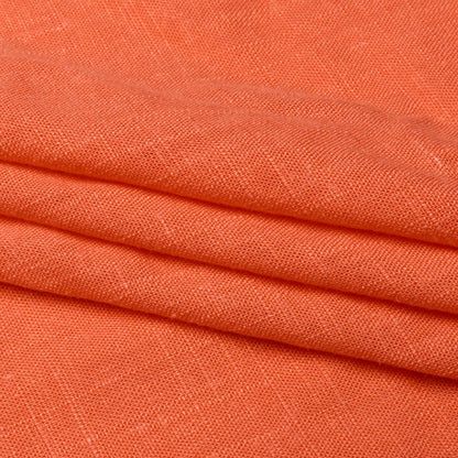 Viscose and Linen Woven - Persimmon - Mood Exclusive Tamara Collection