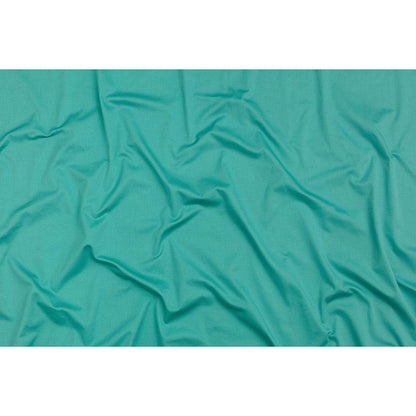 Stretch Cotton Sateen - Turquoise - Mood Exclusive Carlos Collection