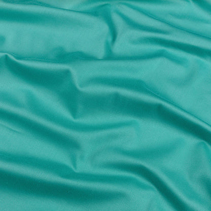 Stretch Cotton Sateen - Turquoise - Mood Exclusive Carlos Collection