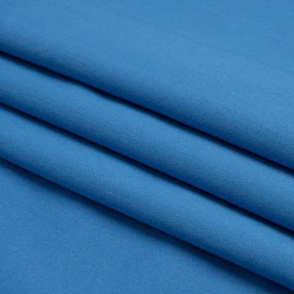 Stretch Cotton Sateen - Blue - Mood Exclusive Carlos Collection