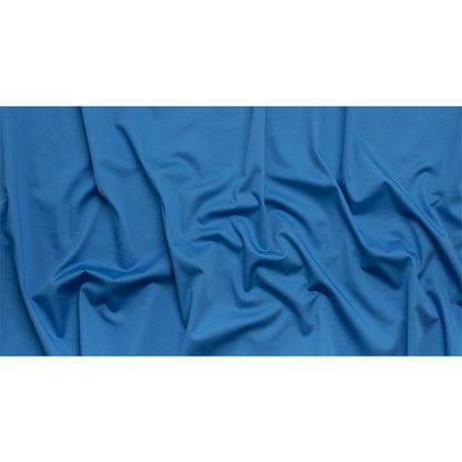 Stretch Cotton Sateen - Blue - Mood Exclusive Carlos Collection