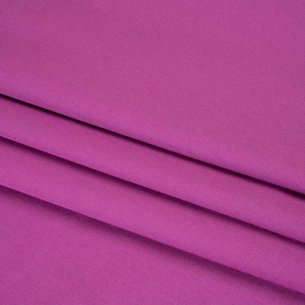 Stretch Cotton Sateen - Royal Purple - Mood Exclusive Carlos Collection - Folded