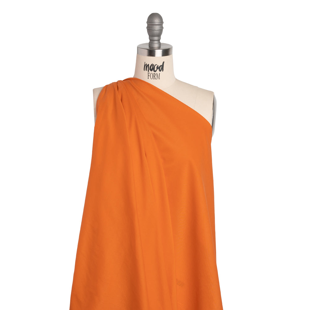 Cotton Voile - Pumpkin - Mood Exclusive Farley Collection - Drape