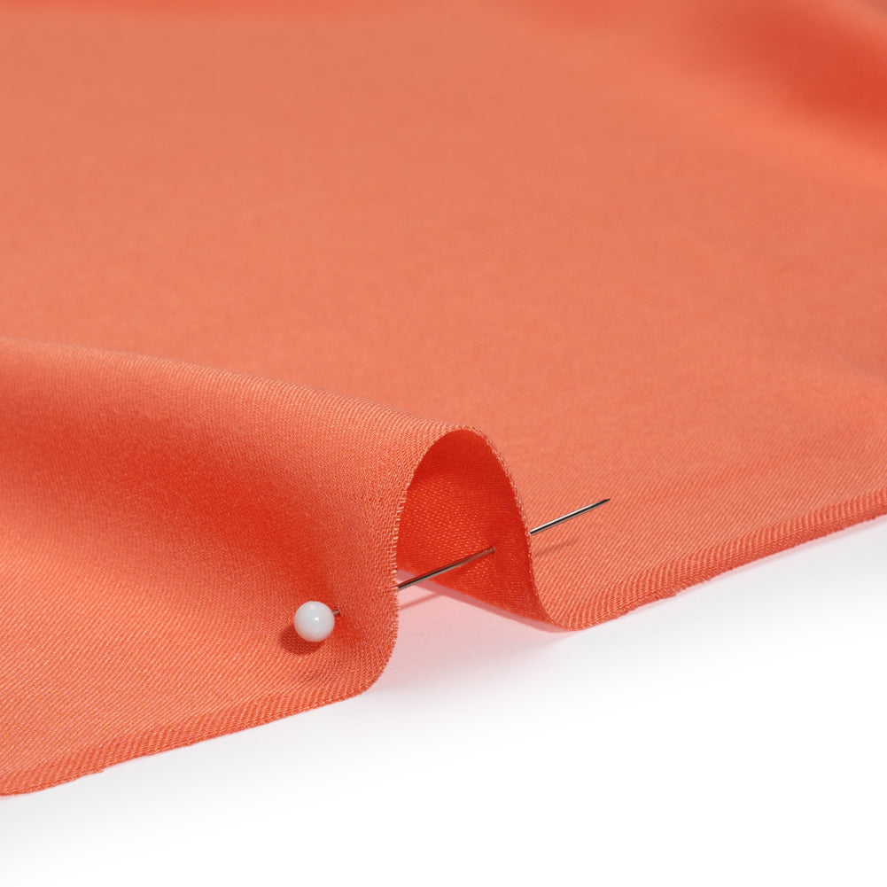 Rayon Challis - Persimmon - Mood Exclusive Vivian Collection - Detail