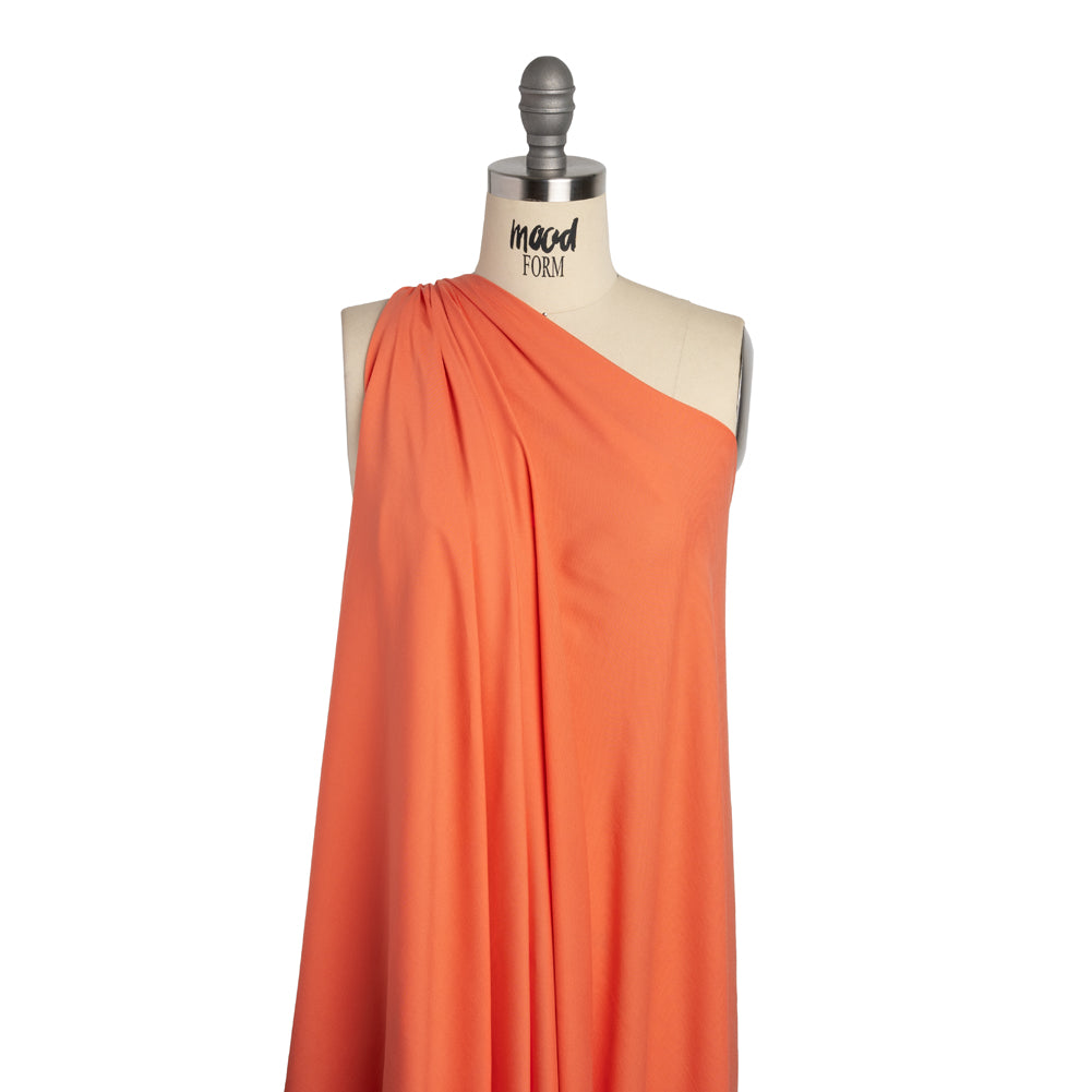 Rayon Challis - Persimmon - Mood Exclusive Vivian Collection - Drape