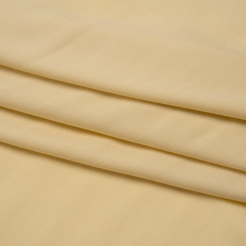 Rayon Challis - Cream - Mood Exclusive Vivian Collection - Folded