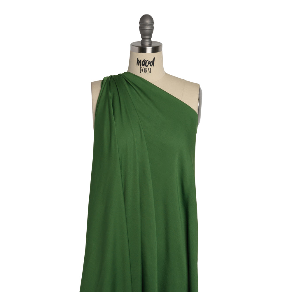 Rayon Challis - Hunter Green - Mood Exclusive Vivian Collection - Drape