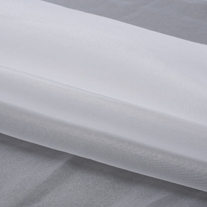 Polyester Organza - Bright White - Luscinia Collection by Mood