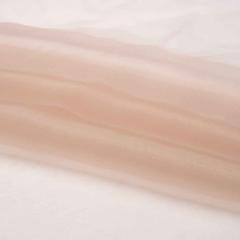 Polyester Organza - Blush - Luscinia Collection by Mood - Folded