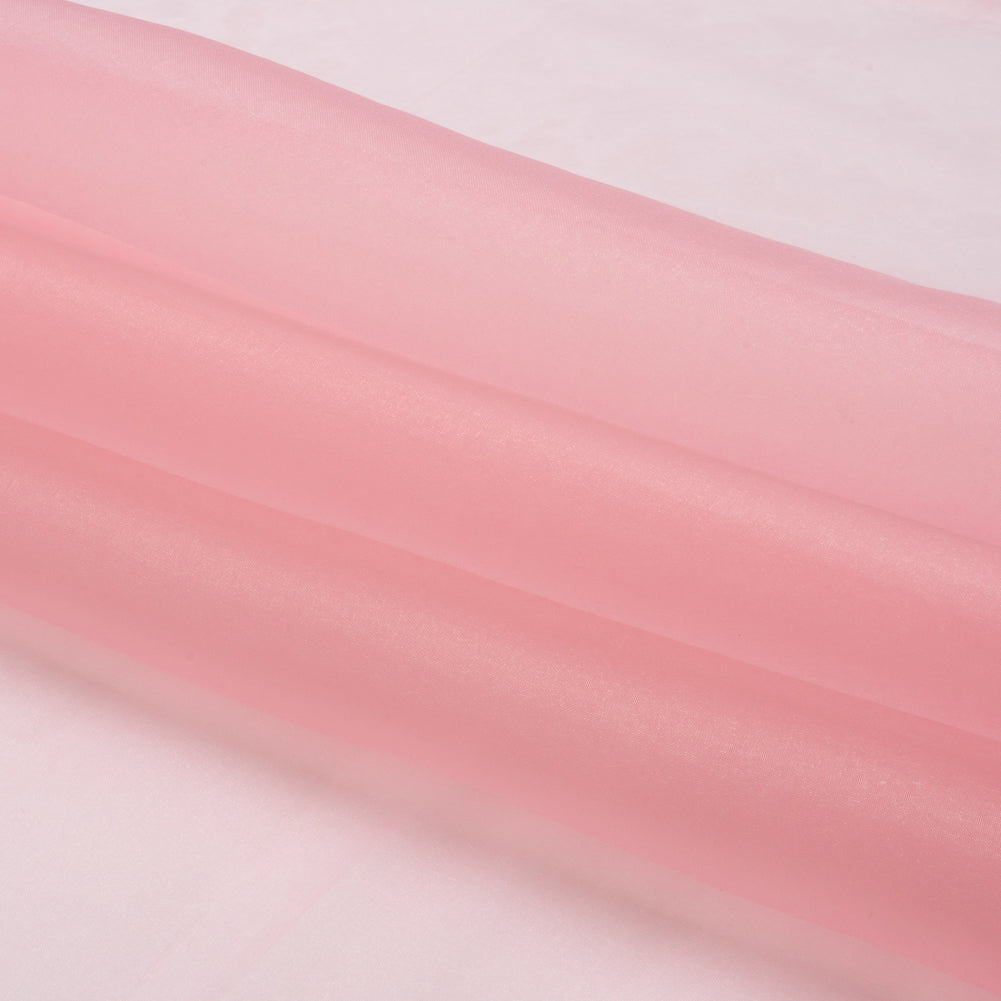 Polyester Organza - Candy Pink - Luscinia Collection by Mood - Folded