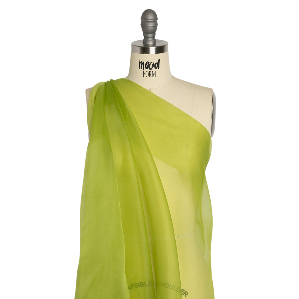 Polyester Organza - Peridot Green - Luscinia Collection by Mood - Drape