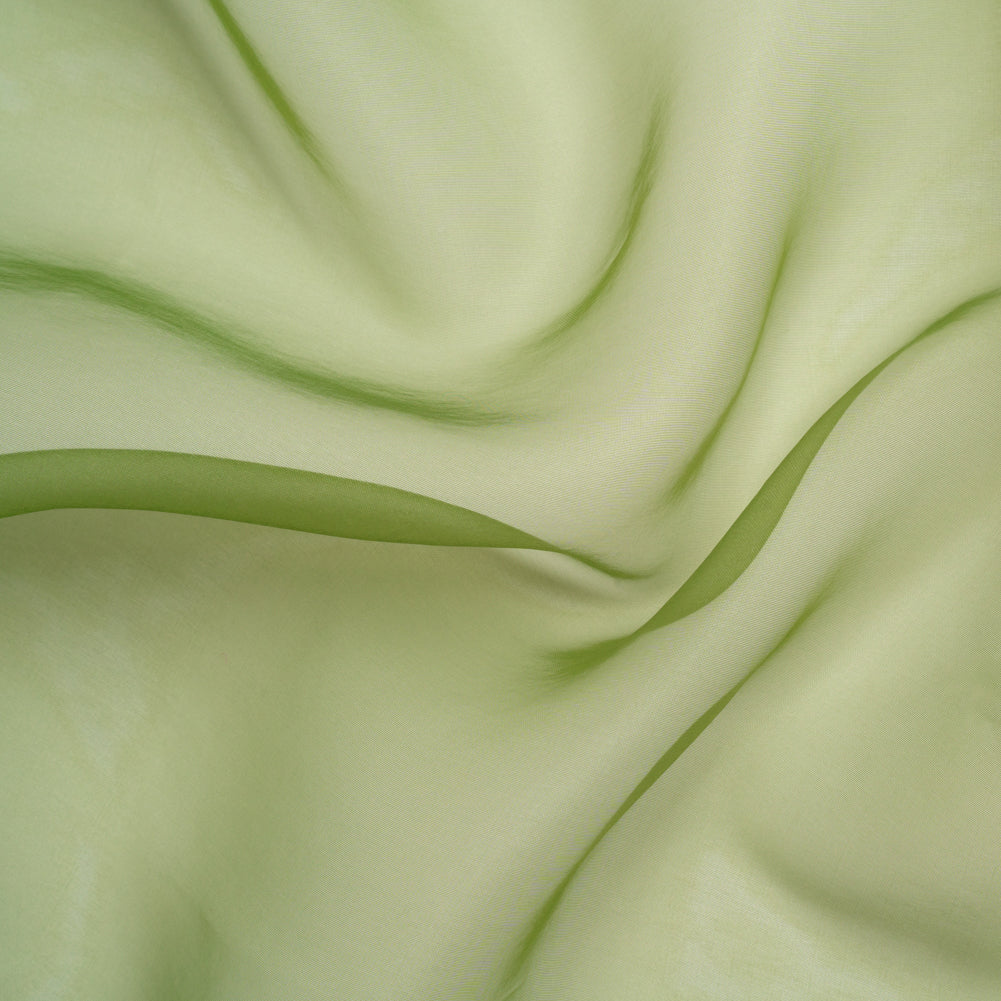 Polyester Organza - Pesto Green - Luscinia Collection by Mood