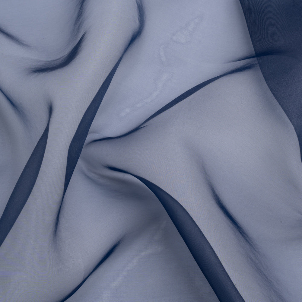 Polyester Organza - Navy - Luscinia Collection by Mood