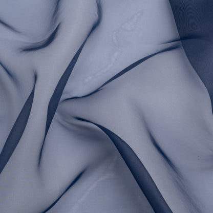 Polyester Organza - Navy - Luscinia Collection by Mood