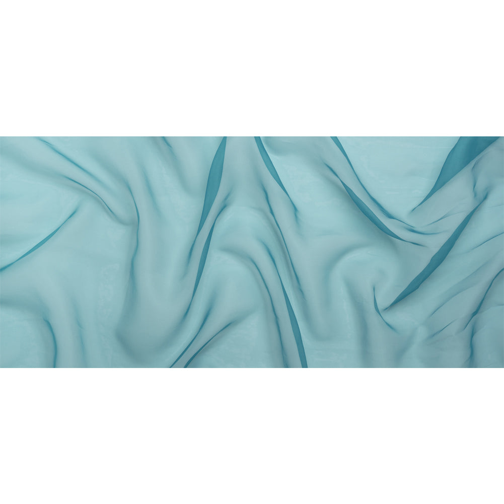 Polyester Organza - Deep Teal - Luscinia Collection by Mood - Full