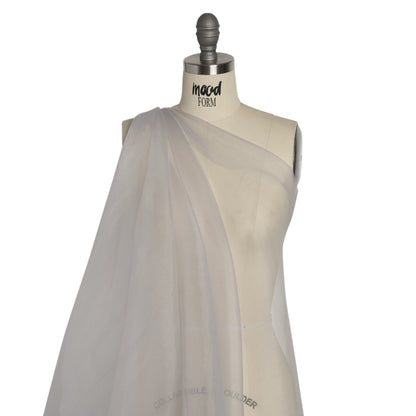 Polyester Organza - Silver - Luscinia Collection by Mood