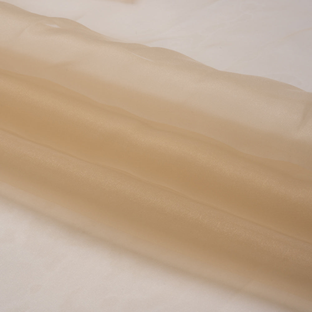 Polyester Organza - Cashmere - Luscinia Collection by Mood - Folded