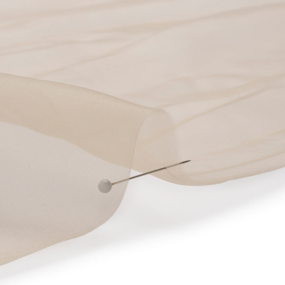 Polyester Organza - Cashmere - Luscinia Collection by Mood - Detail