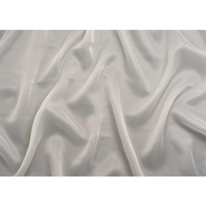 Satin-Faced Polyester Organza - Antique White - Ardea Collection by Mood