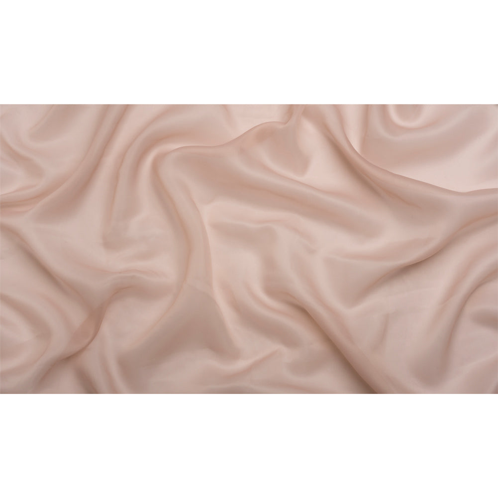 Satin-Faced Polyester Organza - Blush - Ardea Collection by Mood - Full
