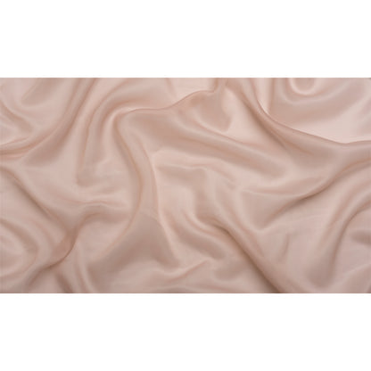 Satin-Faced Polyester Organza - Blush - Ardea Collection by Mood