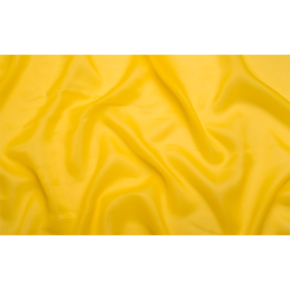 Satin-Faced Polyester Organza - Buttercup Yellow - Ardea Collection by Mood - Full