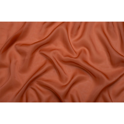 Satin-Faced Polyester Organza - Sienna - Ardea Collection by Mood