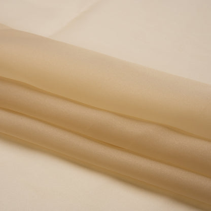 Satin-Faced Polyester Organza - Cashmere - Ardea Collection by Mood