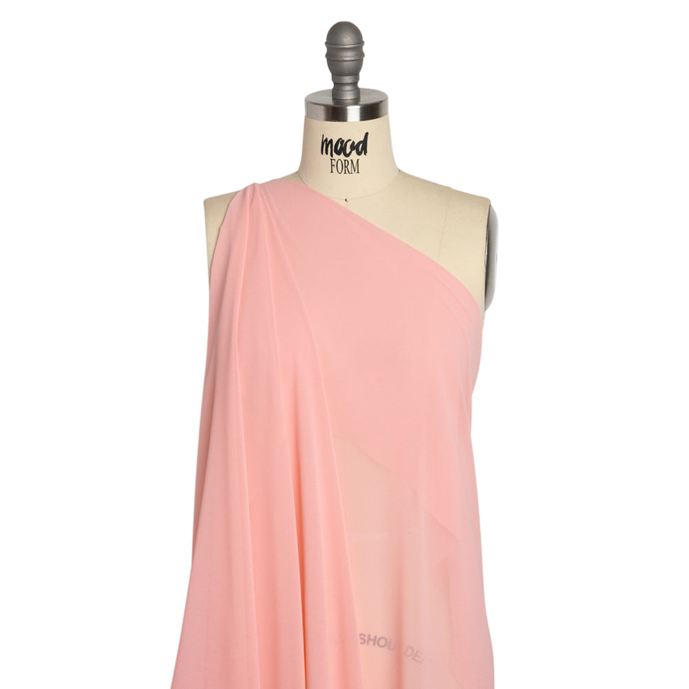 Polyester High-Multi Chiffon - Candy Pink - Netta Collection by Mood - Drape