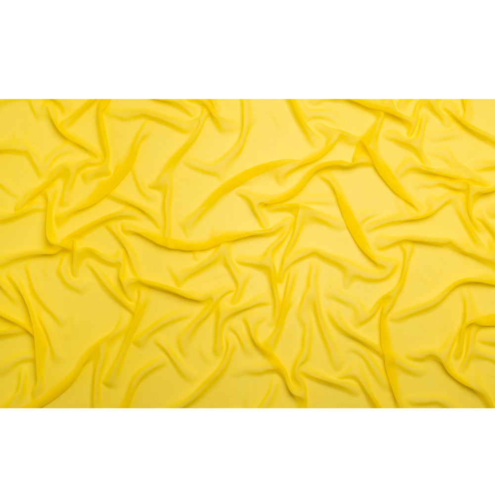 Polyester High-Multi Chiffon - Buttercup Yellow - Netta Collection by Mood - Full