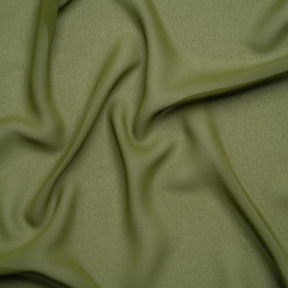 Polyester High-Multi Chiffon - Pesto Green - Netta Collection by Mood