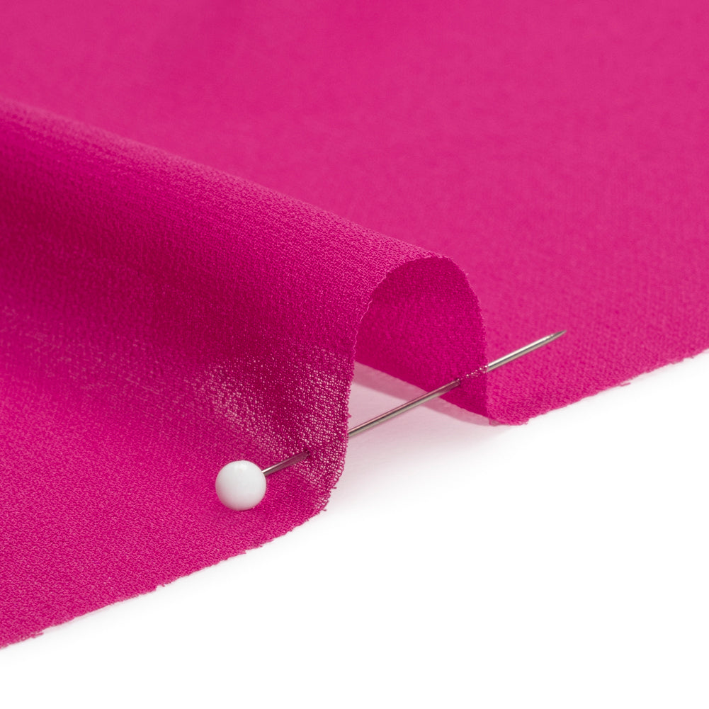 Polyester High-Multi Chiffon - Magenta Haze - Netta Collection by Mood - Detail