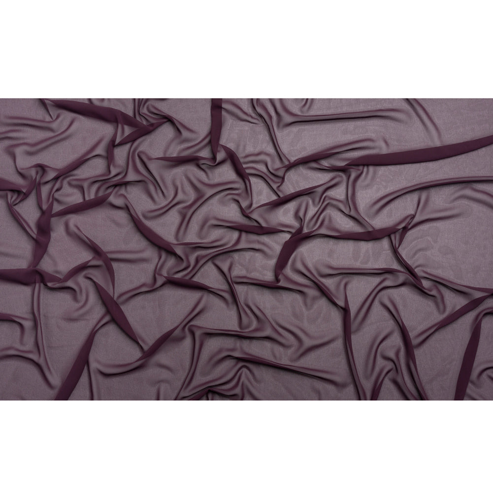 Polyester High-Multi Chiffon - Eggplant - Netta Collection by Mood - Full