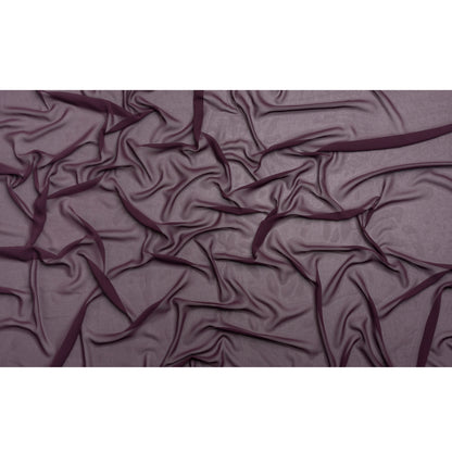 Polyester High-Multi Chiffon - Eggplant - Netta Collection by Mood - Full