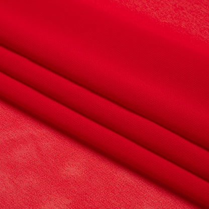 Polyester High-Multi Chiffon - Red - Netta Collection by Mood