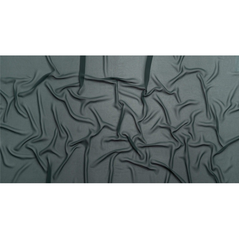 Polyester High-Multi Chiffon - Charcoal Gray - Netta Collection by Mood - Full