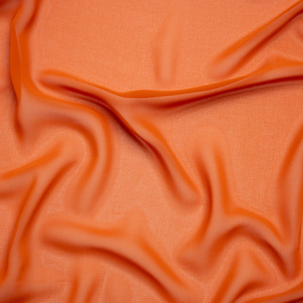 Polyester High-Multi Chiffon - Burnt Orange - Netta Collection by Mood - Image 2 of 8
