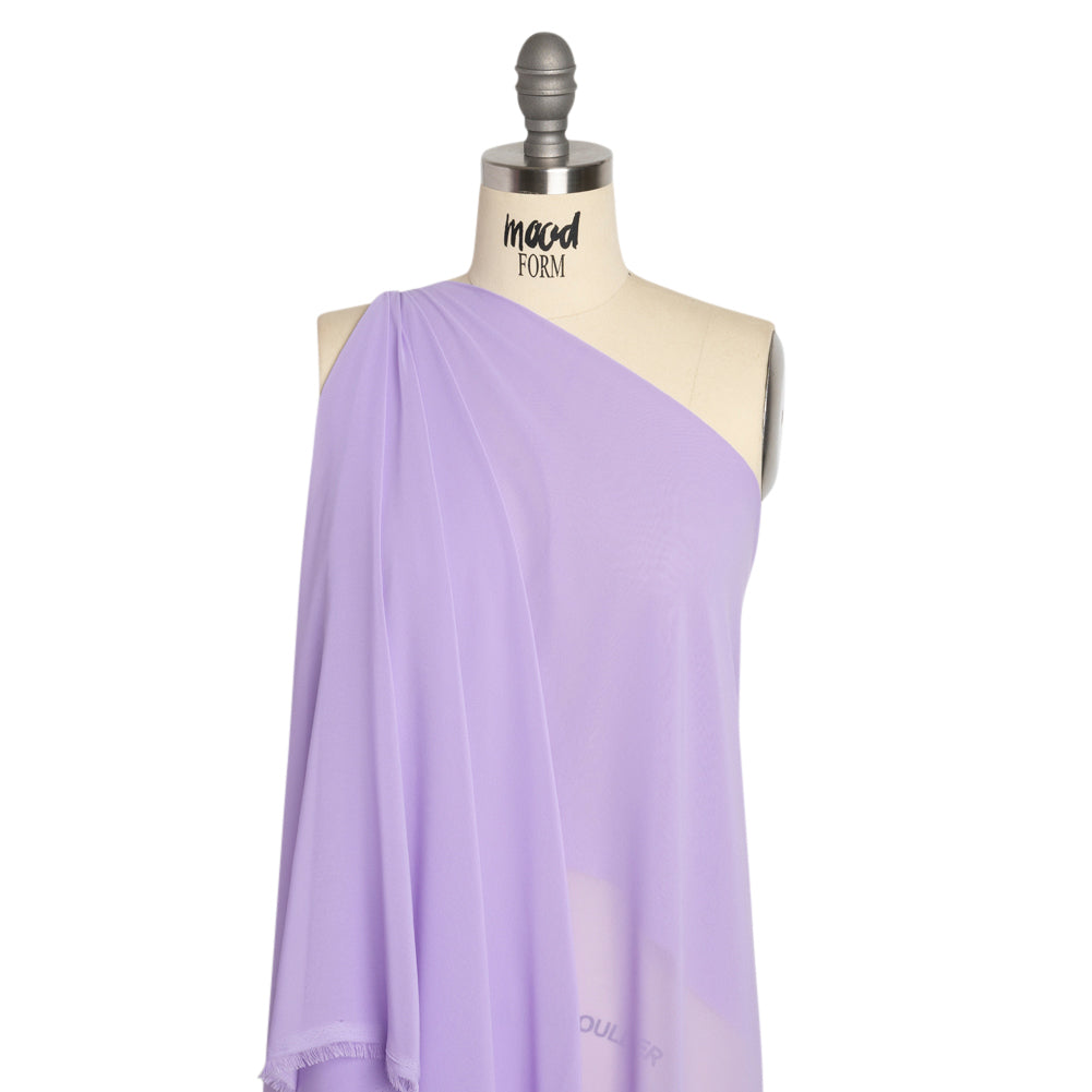 Polyester High-Multi Chiffon - Lavender - Netta Collection by Mood - Drape