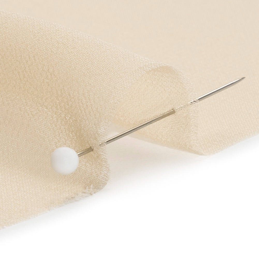 Polyester High-Multi Chiffon - Cashmere - Netta Collection by Mood - Detail